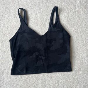 Lululemon Align Tank in heritage 365 camo deep coal multi